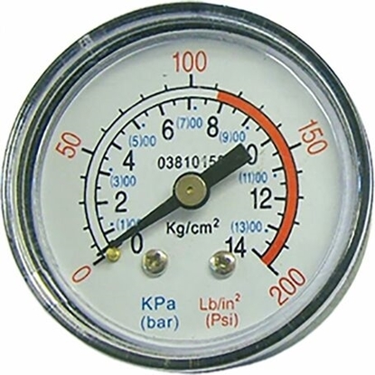 Picture of 1/4" Compressor Pressure Gauge