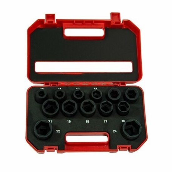 Picture of 13 Piece 1/2" Impact Socket Set JEFISOC12-06