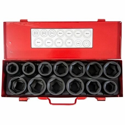 Picture of 13 Piece 3/4" Impact Socket Set JEFISOC34-01