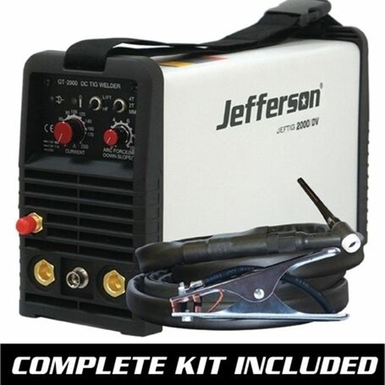 Picture of 200 Amp Dual Voltage HF TIG Welder Kit KIT-JEFTIG2000-DV