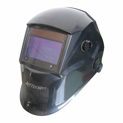Picture of Carbon Fibre Style Automatic Welding Helmet, JEFWELHT3C