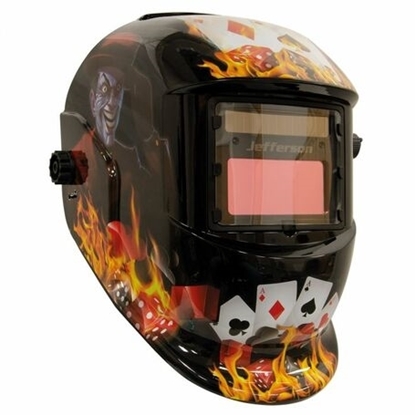 Picture of Automatic Welding & Grinding Helmet - Type 1 JEFWELHT6G-01
