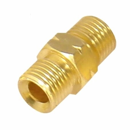 Picture of 1/4" Coupler Left Hand - Straight (Each) JEFCOUP1-4L