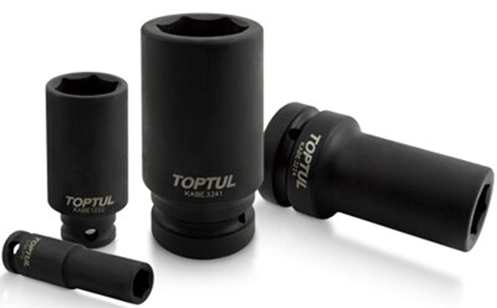 Picture of 1/2" Dr Deep impact socket 6pt x 21mm QKABE1621