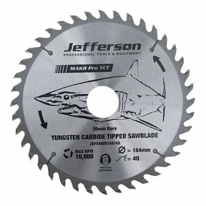 Picture of 7" TCT Blade 40T JEFSAWB184-40