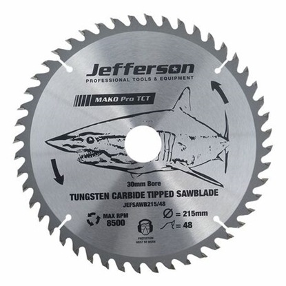 Picture of 8" TCT Blade 48T JEFSAWB215-48