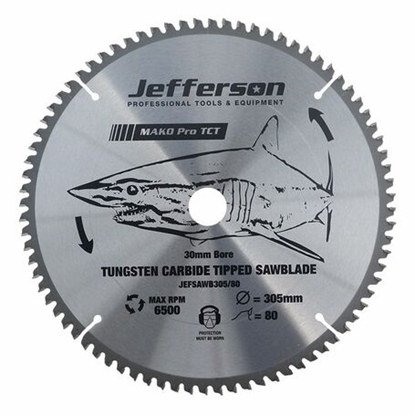 Picture of 12" TCT Blade 80T JEFSAWB305-80
