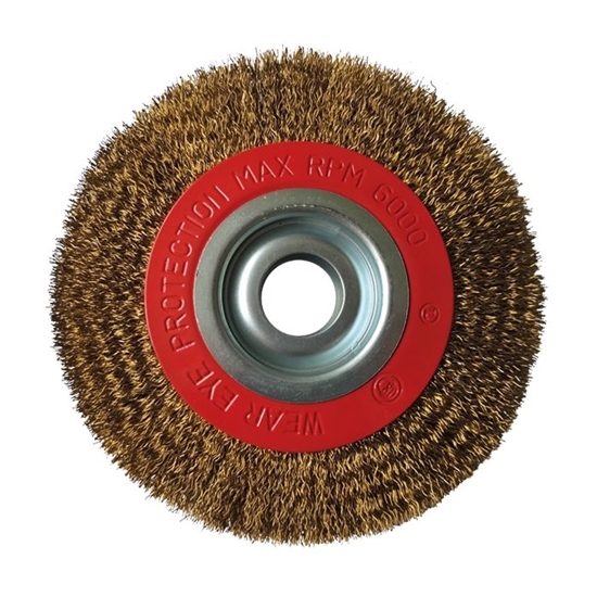 Picture of 200mm x 25mm Wire Wheel Brush JEFWIWHB-200