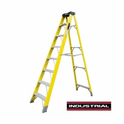 Picture of 8 Tread Fiberglass Step Ladder