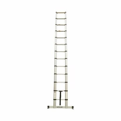 Picture of 3.8m Safe Close Telescopic Ladder With Stabilizing Base Bar JEFLADTEL13S