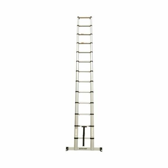 Picture of 3.8m Safe Close Telescopic Ladder With Stabilizing Base Bar JEFLADTEL13S