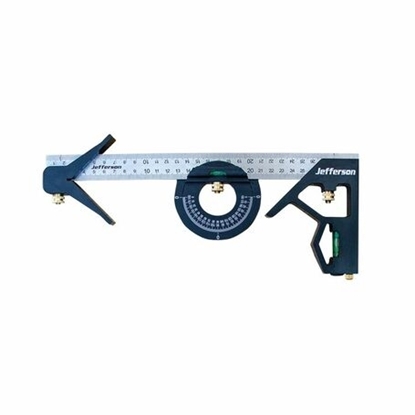 Picture of 30cm Aluminium Combination Square Set  JEFSQCOM030SAL