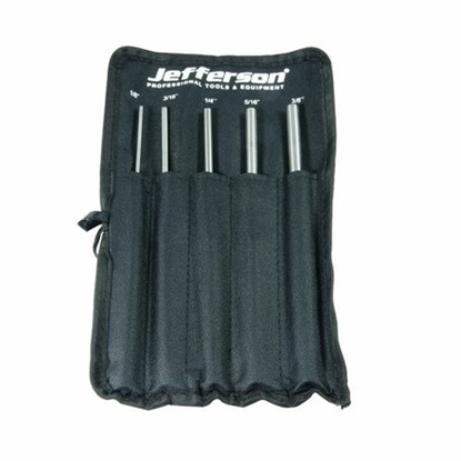 Picture of 5 Piece Extra Long Parallel Pin Punch Set JEFPPPS05EL