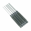 Picture of 5 Piece Extra Long Parallel Pin Punch Set JEFPPPS05EL