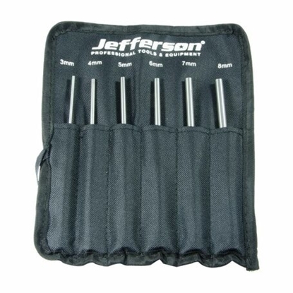 Picture of 6 Piece Parallel Pin Punch Set JEFPPPS06