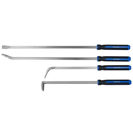 Picture of Heavy Duty 4 Piece Jumbo Pry Bar Set JEFBARPS04J