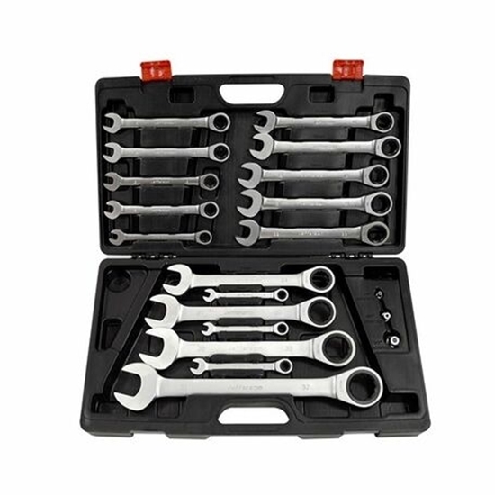 Picture of 20 Piece Combination Ratchet Spanner Set  JEFCRSS20