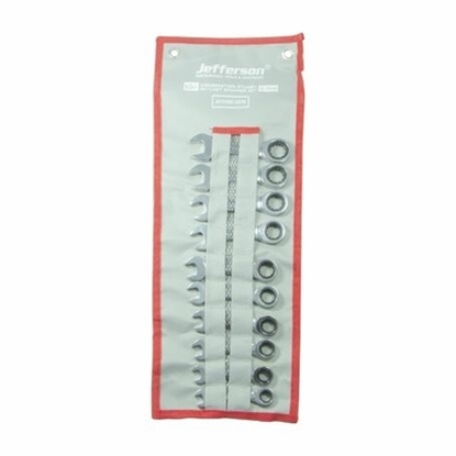 Picture of 10 Piece Combination Stubby Ratchet Spanner Set JEFCRSS10STB