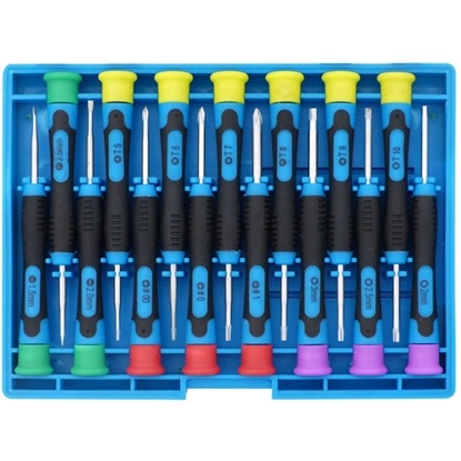 Picture of 15 Piece Precision Screwdriver Set JEFSDS15PR