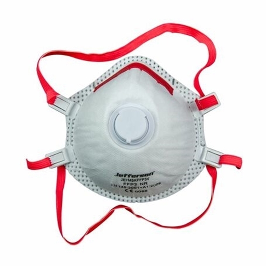 Picture of FFP3 Valved Mask (Pack of 2) JEFMSKFFP3V-02