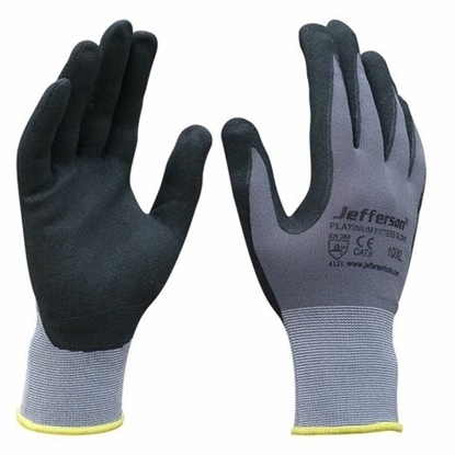 Picture of Black Platinum Fitters Glove JEFGLPF-S JEFGLPF-M JEFGLPF-L JEFGLPF-XL