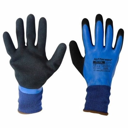 Picture of Dry Grip Water-Resistant Latex Glove JEFGLDG-L  JEFGLDG-XL