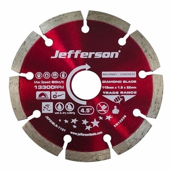 Picture of 115mm General Purpose Diamond Blade  JEFDIBLR-115T