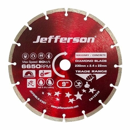 Picture of 230mm General Purpose Diamond Blade  JEFDIBLR-230T