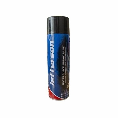 Picture of Gloss Black Spray Paint (500ml) JEFSPR11-GB