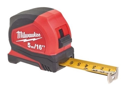Picture of Milwaukee Pro Compact Tape Measure 5m/16ft (Width 25mm) 4932459595