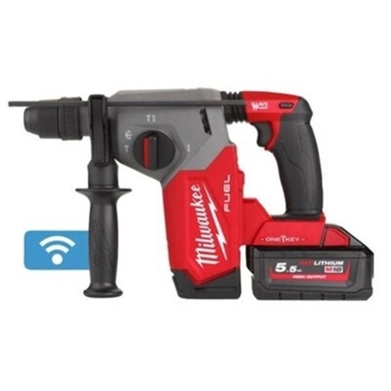 Picture of Milwaukee [M18ONEFHX-552C] FUEL ONE-KEY SDS+ 26mm Hammer With FIXTEC (2X5.5Ah)