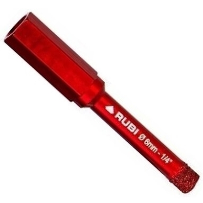 Picture of Rubi 05923 Dry Gres 4DRILL Diamond Porcelain Tile Drill Bit 6mm