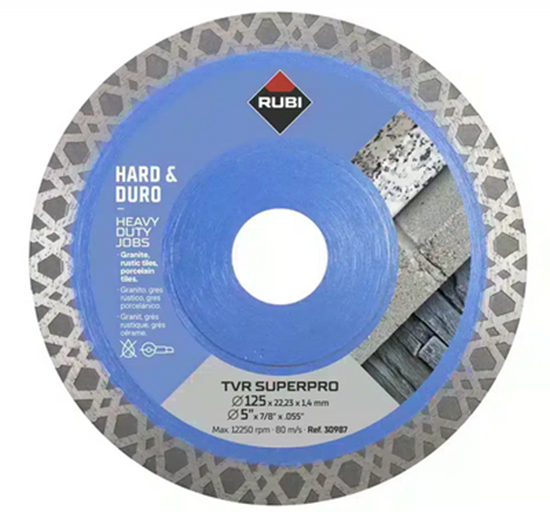 Picture of RUBI Diamond blade  TVR 115 SUPERPRO 30986