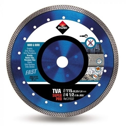 Picture of RUBI Diamond Blade TVA 125 SUPERPRO 31933