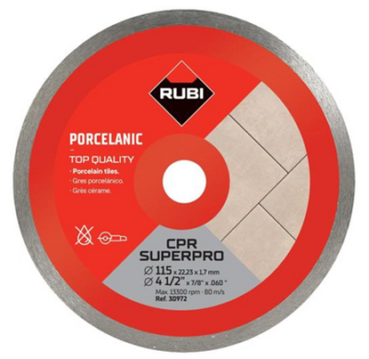 Picture of RUBI Diamond blade CPR 115 SUPERPRO 30972