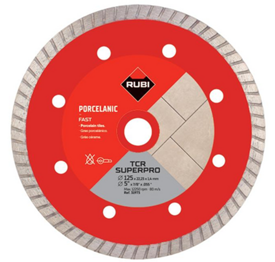 Picture of RUBI Diamond blade TCR 125 SUPERPRO 31973