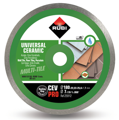 Picture of RUBI Diamond Blade CEV 180 Pro 25912