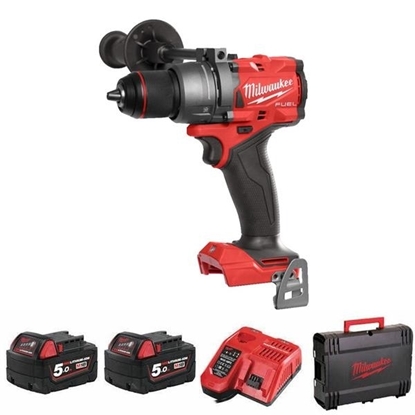 Picture of Milwaukee [M18FPD3-502X] M18 Fuel Gen 4 Combi Drill (2x5Ah)