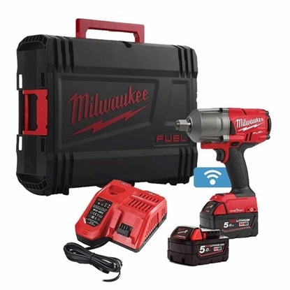 Picture of Milwaukee [M18ONEFHIWF34-502X] FUEL ONE-KEY 3/4" Impact Wrench (2x5Ah)
