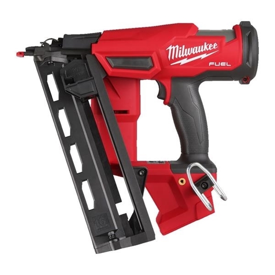 Picture of Milwaukee [M18FN16GA-0X] M18 Fuel 16GA Angled Finish Nailer (Bare Unit)