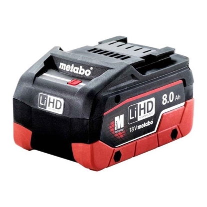 Picture of Metabo 625369000 18v LiHD 8.0Ah Slide In Battery