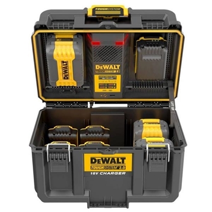 Picture of Dewalt DWST83470 Toughsystem 2.0 Charger Box for 18V/54V XR/Flexvolt Batteries