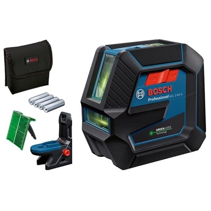 Picture of BOSCH GCL 2-50 G + RM 10, Professional Green Beam Combi Laser