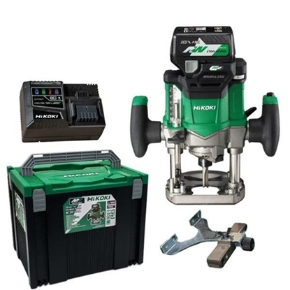 Picture of Hikoki M3612DA 36V MultiVolt Variable Speed Router (1x2.5Ah)