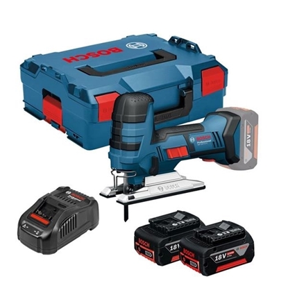 Picture of BOSCH GST 18V-LI S 18V Body Grip Jigsaw (2x5Ah)