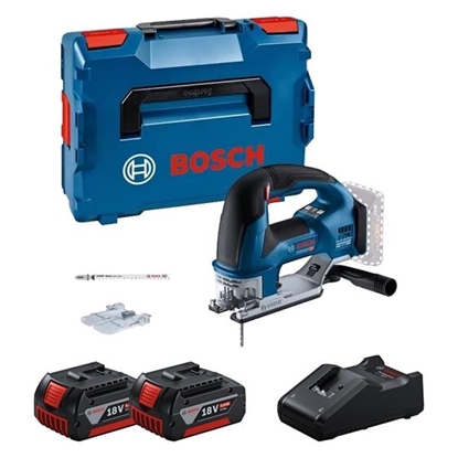 Picture of BOSCH GST 18V-155 BC 18v Brushless Connection Ready Jigsaw in L-Boxx (2x5ah)