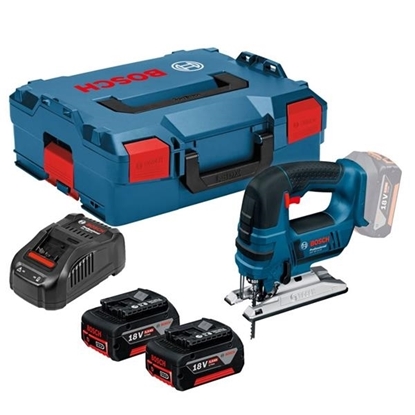 Picture of BOSCH GST 18V-LI B 18V Top Handle Jigsaw (2x5Ah)