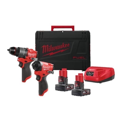 Picture of Milwaukee M12FPP2A2-602X 12V Fuel 2pc Powerpack NEW GEN (2x6.0Ah)