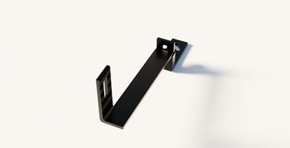 Picture of SM-PRO-01-SLATE-HOOK-VERTICAL-BLACK