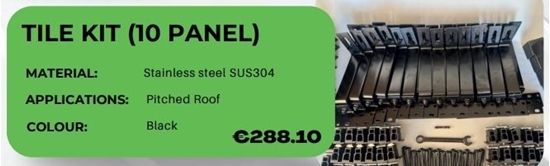 Picture of Solrmount 10 Panel Tile KIT without Rails